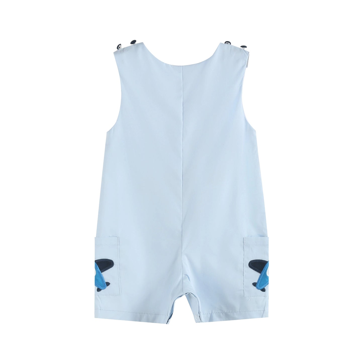 Blue Airplane Shortalls